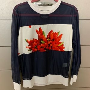 See through sweatshirt